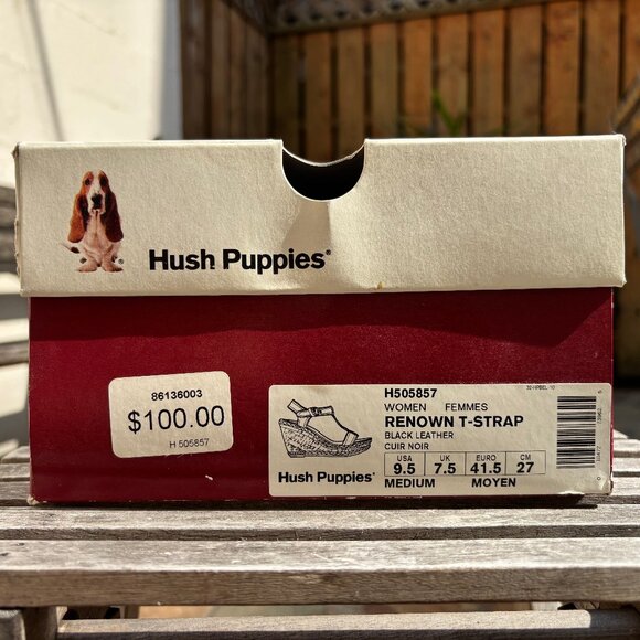 Hush Puppies platform wedge sandals. - Picture 11 of 11